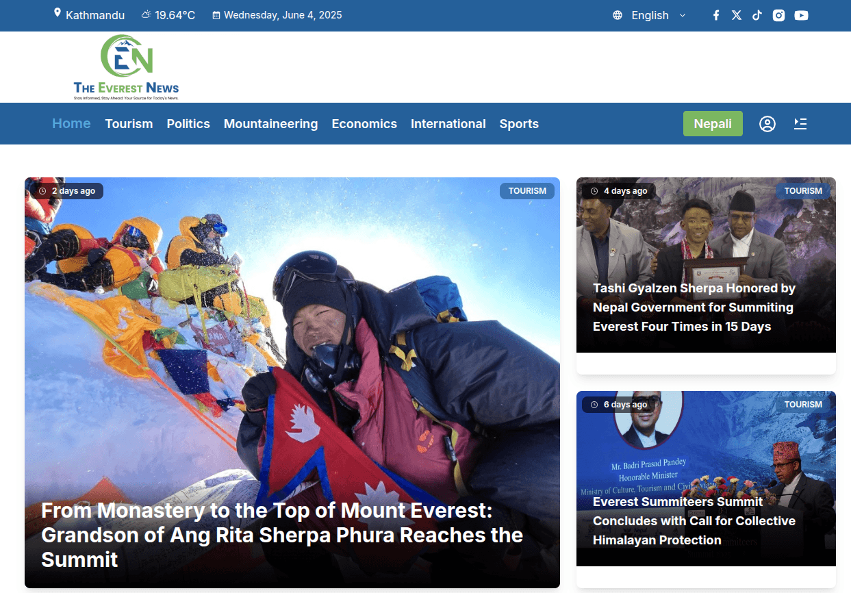 The Everest News (English)